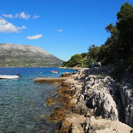 Seaside With A Swimming Pool Tri Zala, Korcula - 558 Apartment *