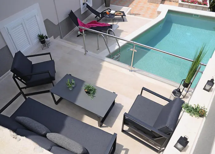 Seaside With A Swimming Pool Tri Zala - Korcula - 558 公寓